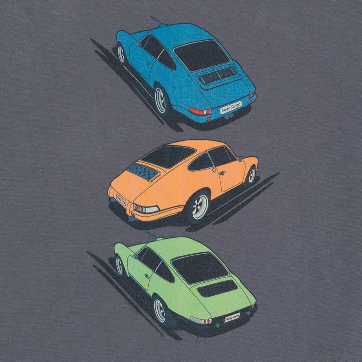 Noisy Cargo kids and toddlers organic cotton classic porsche car tee shirt