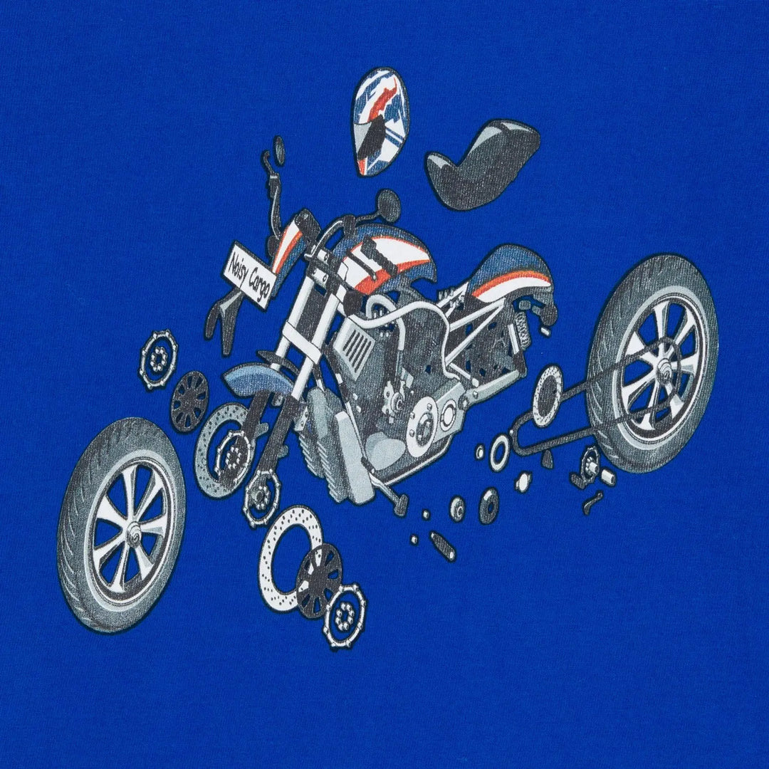 Kids + Toddlers Disassembled Motorcycle Organic Cotton T-Shirt